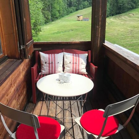 Ferienwohnung Morgentau Am Rande Der Wildnis Sibratsgfäll Extérieur photo
