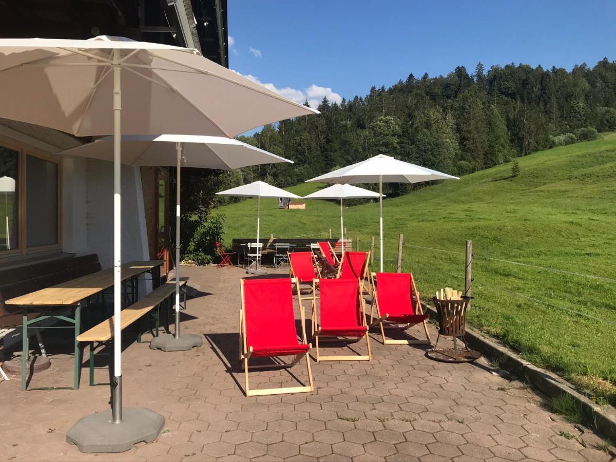 Ferienwohnung Morgentau Am Rande Der Wildnis Sibratsgfäll Extérieur photo