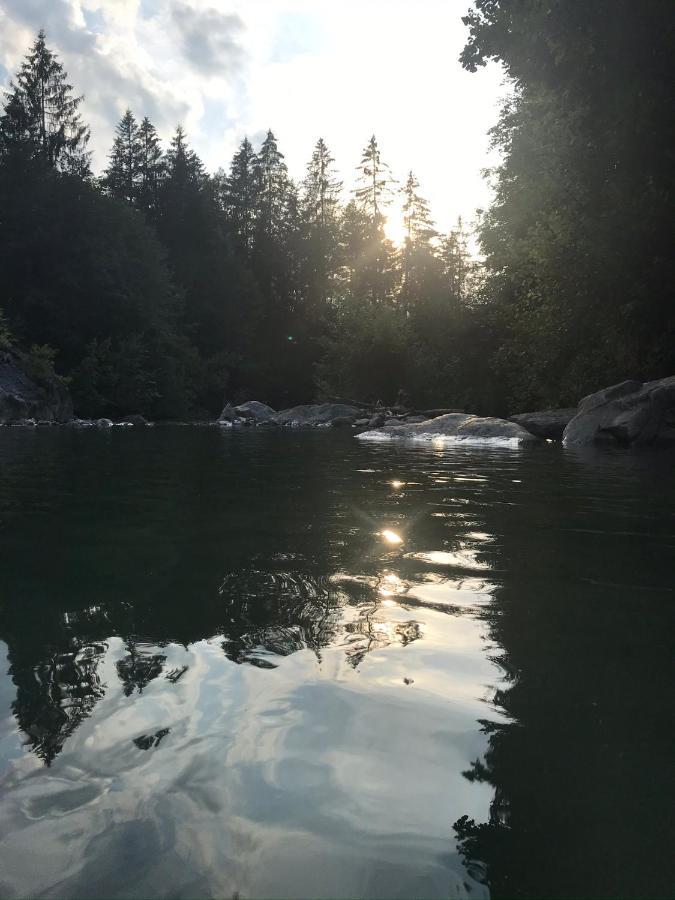 Ferienwohnung Morgentau Am Rande Der Wildnis Sibratsgfäll Extérieur photo