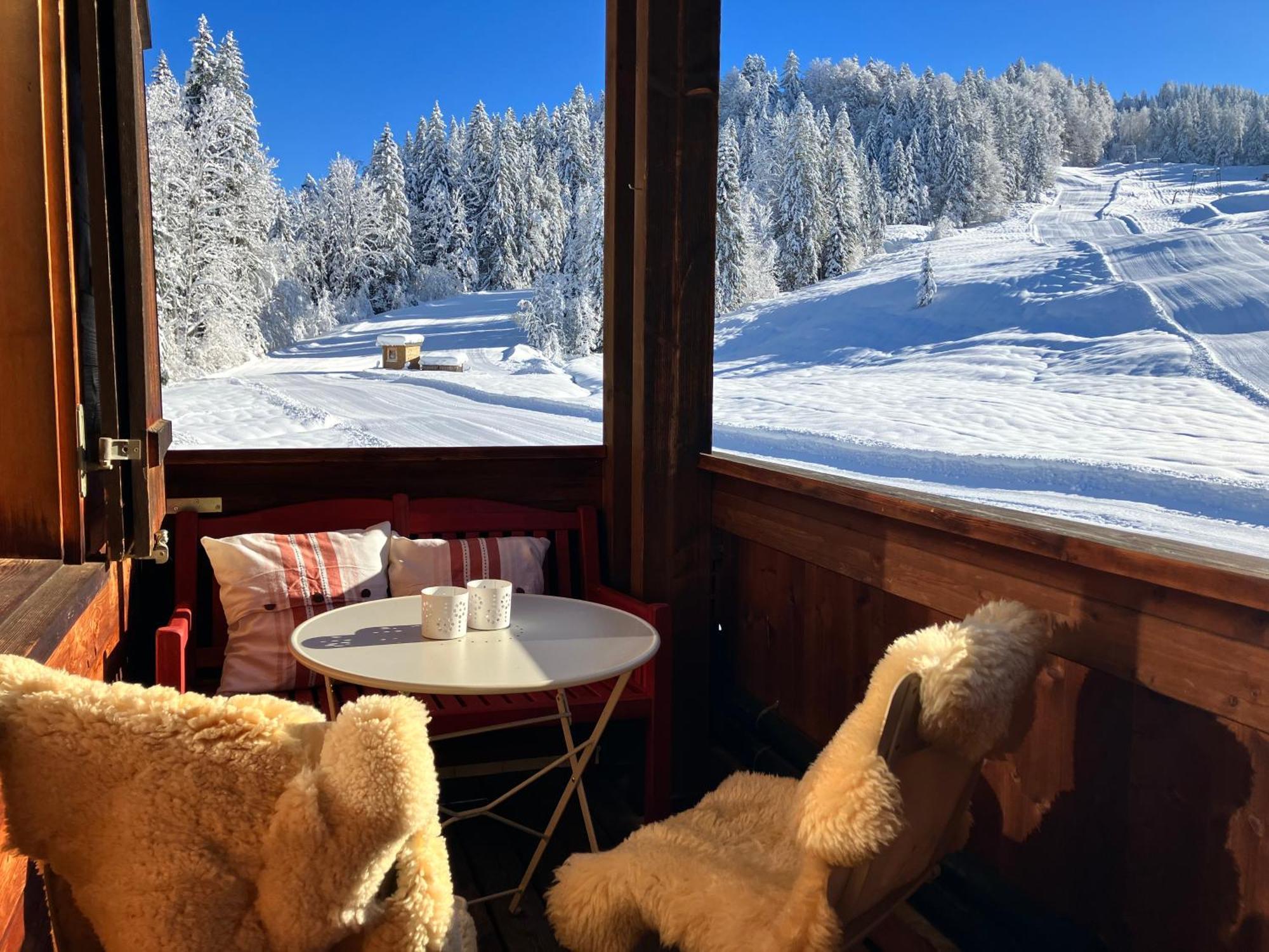 Ferienwohnung Morgentau Am Rande Der Wildnis Sibratsgfäll Extérieur photo